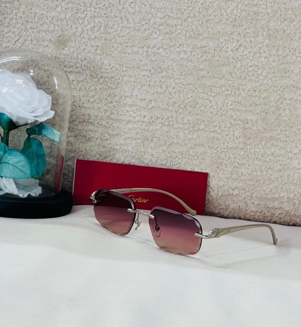 Cartier Panthere Diamond Cut Sunglasses